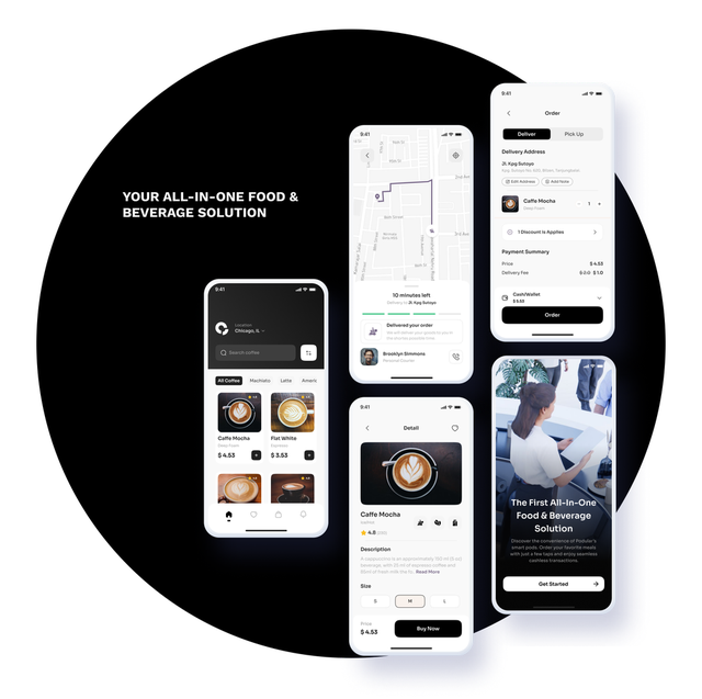 BOS on mobile: the live order feed and location management